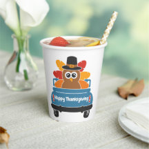 turkije in een auto-Thanksgiving