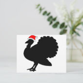 Turkije in een Pet Feestdagenkaart (Staand voorkant)