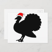 Turkije in een Pet Feestdagenkaart (Voorkant / Achterkant)