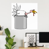 Turkije in een positie poster (Thuiskantoor)