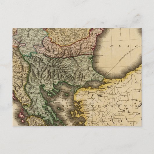 Turkije in Europa 5 Briefkaart (Voorkant)