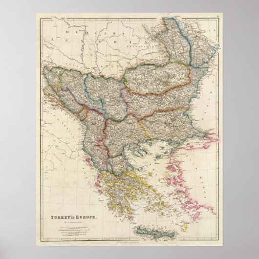 Turkije in Europa 7 Poster (Voorkant)