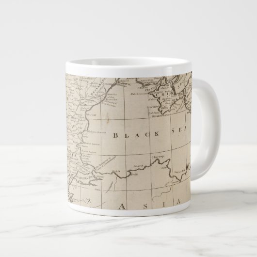 Turkije, in Europa en Hongarije Grote Koffiekop (Voorkant rechts)