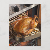 Turkije in oven briefkaart (Voorkant)