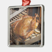 Turkije in oven metalen ornament (Links)