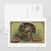 Turkije in Punch en Pie Briefkaart (Voorkant / Achterkant)