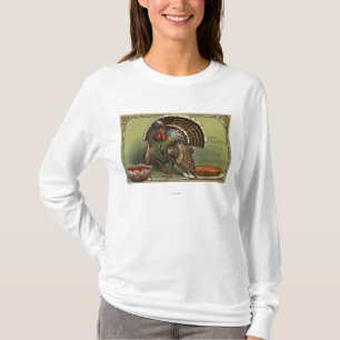 Turkije in Punch en Pie T-shirt
