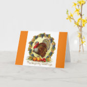 Turkije in Wreatcard Kaart (Gele Bloem)