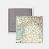 Turkije, Irak, Azië Magneet (Voorkant / Achterkant)