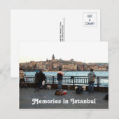 Turkije Istanboel Souvenir Briefkaart voor Postcro (Voorkant / Achterkant)
