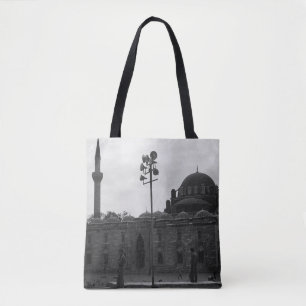 Turkije Istanbul Beyazit camii moskee Tote Bag