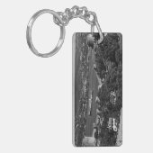 Turkije Istanbul Bosphorus fortress Canvas Sleutelhanger (Voorkant Links)