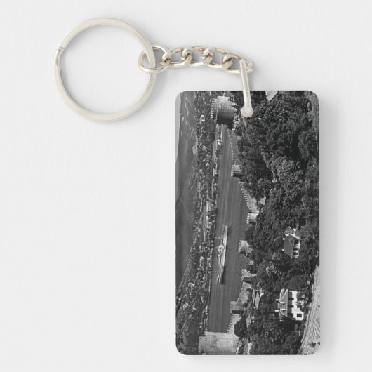 Turkije Istanbul Bosphorus fortress Canvas Sleutelhanger (Voorkant)