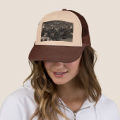 Turkije Istanbul Bosphorus fortress Canvas Trucker Pet (In situ)