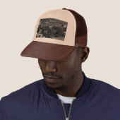 Turkije Istanbul Bosphorus fortress Canvas Trucker Pet (In situ)