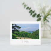 Turkije Istanbul Cityscape de Bosphorus Briefkaart (Staand voorkant)