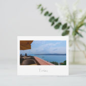 Turkije Istanbul Cityscape de Bosphorus Briefkaart (Staand voorkant)