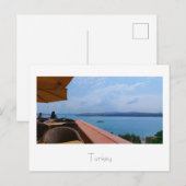 Turkije Istanbul Cityscape de Bosphorus Briefkaart (Voorkant / Achterkant)