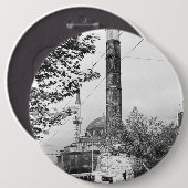  Turkije Istanbul Column Constantine 1970 Ronde Button 6,0 Cm (Voorkant /achterkant)