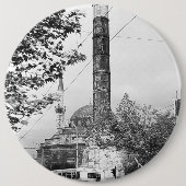  Turkije Istanbul Column Constantine 1970 Ronde Button 6,0 Cm (Voorkant)