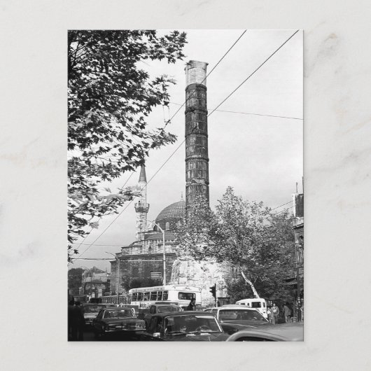 Turkije Istanbul Column Constantine Briefkaart (Voorkant)