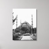  Turkije Istanbul de blauwe moskee Canvas Afdruk (Voorkant)
