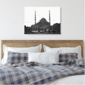 Turkije Istanbul de Jeni Camii moskee Canvas Afdruk (Insitu (Slaapkamer))