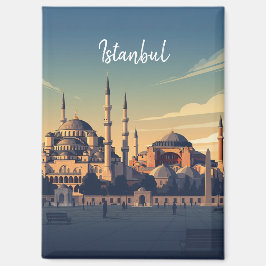 Turkije Istanbul Hagia Sophia Blauwe Moskee Magneet