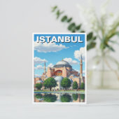 Turkije Istanbul Hagia Sophia Briefkaart (Staand voorkant)