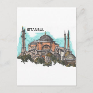Turkije Istanbul Hagia Sophia (van St.K.) Briefkaart