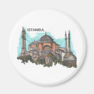 Turkije Istanbul Hagia Sophia (van St.K.) Magneet