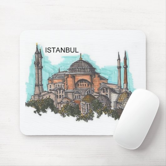 Turkije Istanbul Hagia Sophia (van St.K.) Muismat (Met muis)