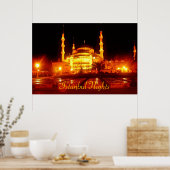 (TURKIJE) Istanbul Night Poster (Keuken)