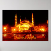 (TURKIJE) Istanbul Night Poster (Voorkant)