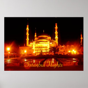 (TURKIJE) Istanbul Night Poster