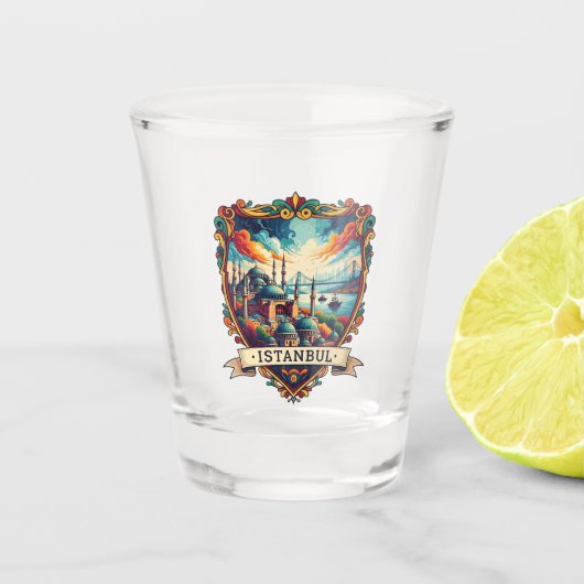 Turkije Istanbul Shot Glas (Voorkant)