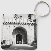 Turkije Istanbul Topkapi palace gate Postca Sleutelhanger (Achterkant)