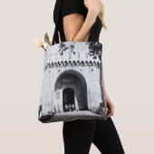 Turkije Istanbul Topkapi palace gate Postca Tote Bag (Dichtbij)