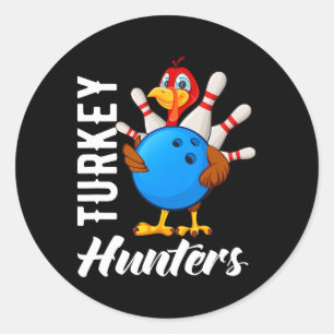 Turkije Jagers Shirt Grappige Bowling Shirten Turk Ronde Sticker