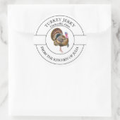 Turkije Jerky Label (Tas)