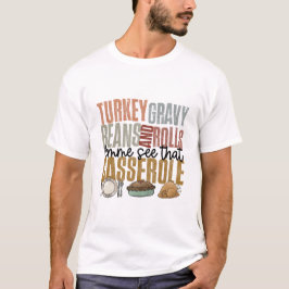 Turkije jus bonen en broodjes laat me zien t-shirt