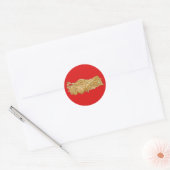 Turkije Kaart Sticker (Envelop)