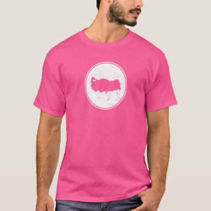 Turkije Kaart  Turkse Türkiye T-shirt