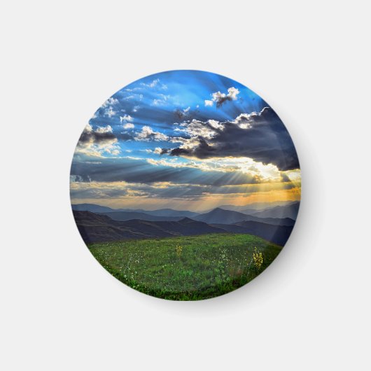 Turkije, Kackar-bergen, landschapsfoto Magneet (Voorkant)