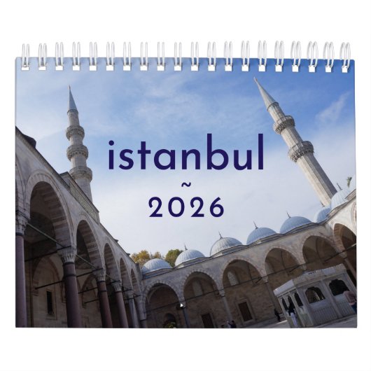 Turkije kalender 2026 (Hoes)
