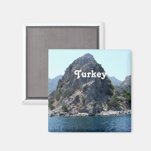 Turkije Landschap Magneet (Voorkant / Achterkant)