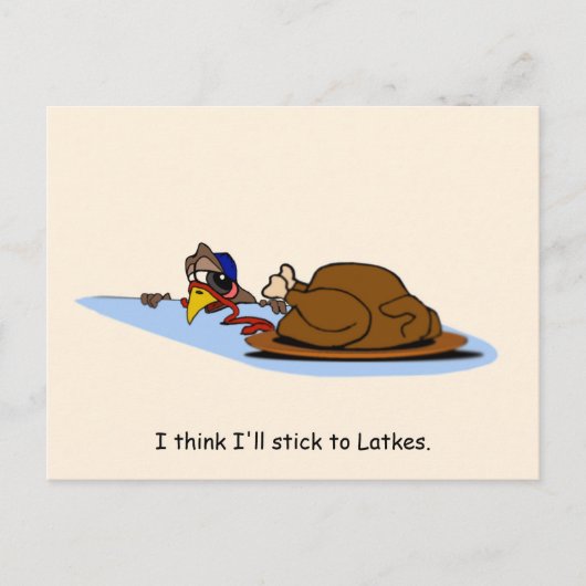 Turkije Latkes Briefkaart. Briefkaart (Voorkant)