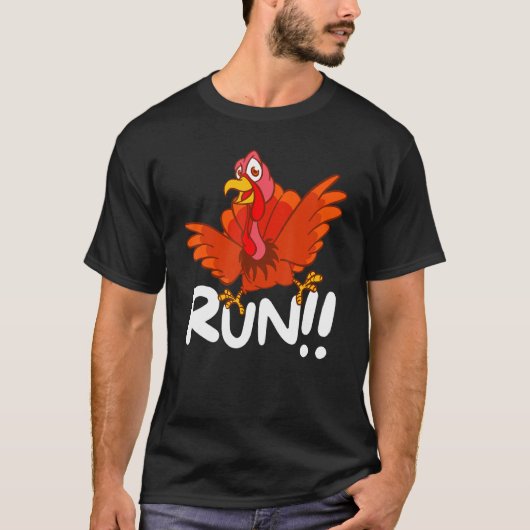 Turkije loopt het gezicht van Turkije trottokostuu T-shirt (Voorkant)