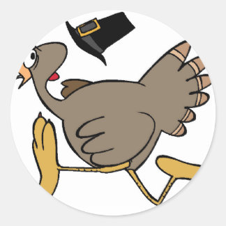 Turkije loopt vooruit ronde sticker
