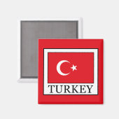 Turkije Magneet (Voorkant / Achterkant)